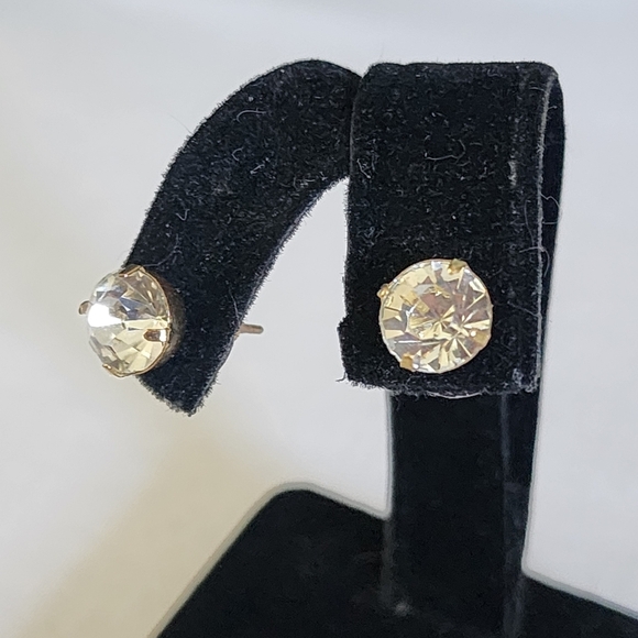 Tri Color Twist Mesh Necklace with Greek Key CZ Pendant and Earrings Set New - Picture 4 of 9